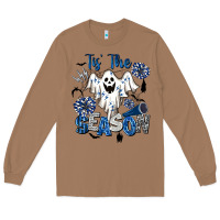 Toasted Coconut Tis' The Season Cheer Ghost Long Sleeve Tee - BarkalooDesign