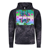 Cloud Black custom name stitch Vintage Hoodie - AdoDesignShop