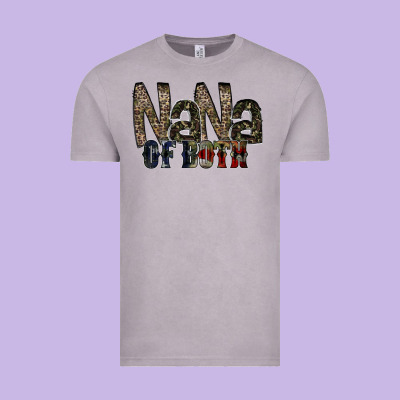 Nana Of Both Vintage Tee Designed By Racoondesign