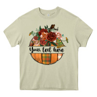 Mossy preview customize floral pumpkin Heavy Core Tee - BundleAndBundleShop