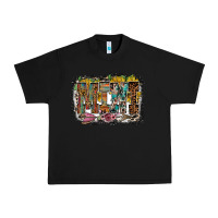 Black mini western Urban Heavy Tee - RacoonDesign