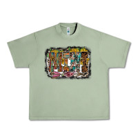 Oil Green mini western Urban Heavy Tee - RacoonDesign