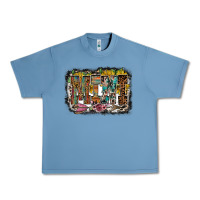 Pebble Blue mini western Urban Heavy Tee - RacoonDesign