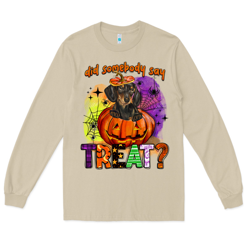 Did Somebody Say Treat Long Sleeve Tee by BarkalooDesign | Teevron