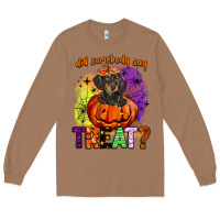 Toasted Coconut did somebody say treat Long Sleeve Tee - BarkalooDesign