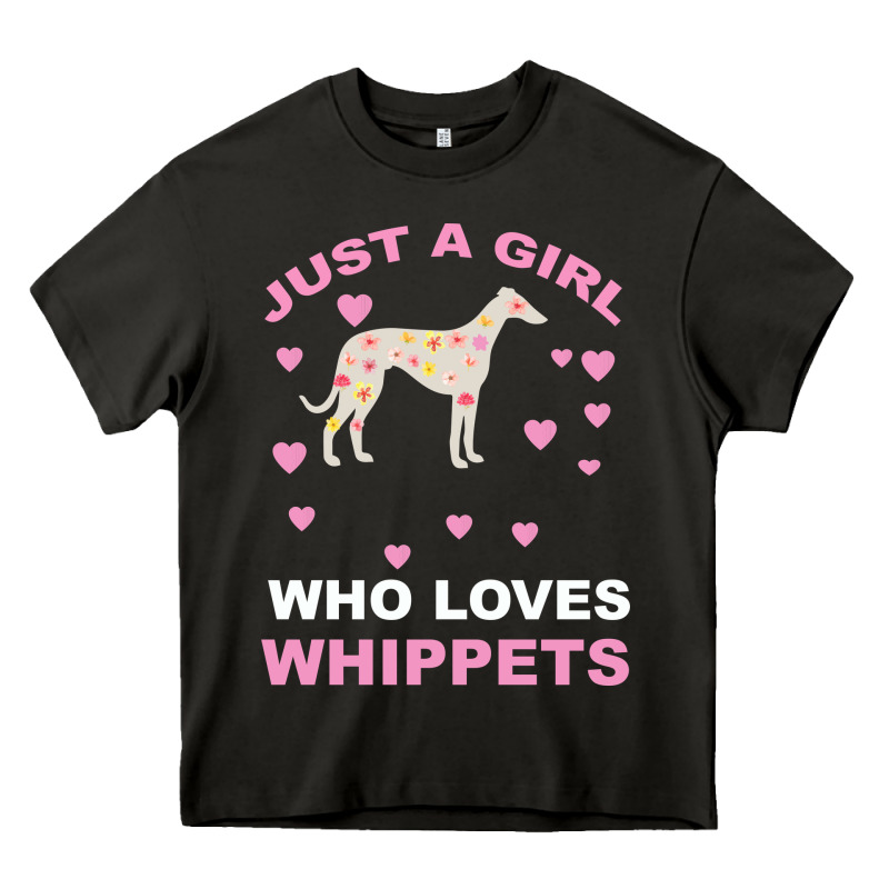 Just A Girl Who Loves Whippets Heavy Core Tee by Bettercallsaul | Teevron