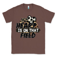 Chestnut my heart is on that field soccer Classic Tee - FaDigitalArtStudio