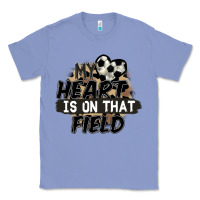 Colony Blue my heart is on that field soccer Classic Tee - FaDigitalArtStudio
