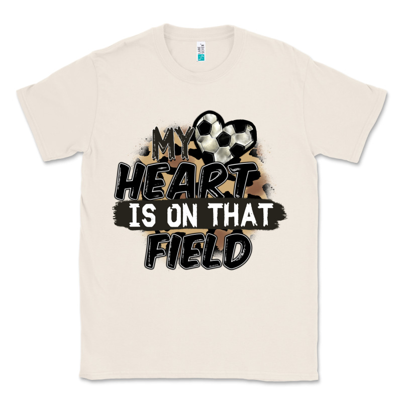 My Heart Is On That Field Soccer Classic Tee by FaDigitalArtStudio | Teevron