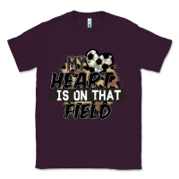 Plum my heart is on that field soccer Classic Tee - FaDigitalArtStudio