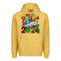 Antique Gold merry cruisemas 2024 Premium Hoodie - AdoDesignShop
