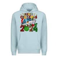 Blue Mist merry cruisemas 2024 Premium Hoodie - AdoDesignShop
