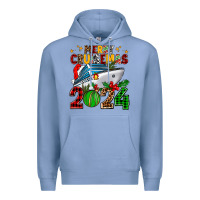 Colony Blue merry cruisemas 2024 Premium Hoodie - AdoDesignShop