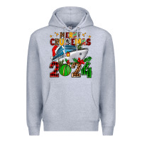 Heather Grey merry cruisemas 2024 Premium Hoodie - AdoDesignShop