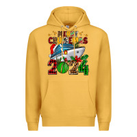 Mustard merry cruisemas 2024 Premium Hoodie - AdoDesignShop