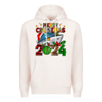 Pale Pink merry cruisemas 2024 Premium Hoodie - AdoDesignShop