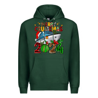 Sports Green merry cruisemas 2024 Premium Hoodie - AdoDesignShop