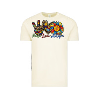 Vintage Arctic peace love autism sunflower Vintage Tee - RacoonDesign
