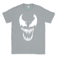 Heather Grey venom classic Classic Tee - DesigneFamous