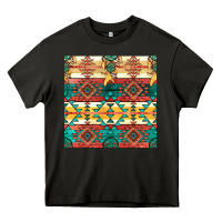 Asphalt native american aztec seamless pattern Heavy Core Tee - BundleAndBundleShop