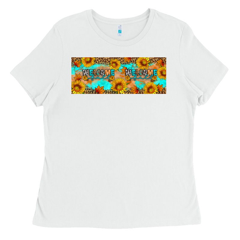 Welcome Fall Ladies Tee by Artiststas | Teevron