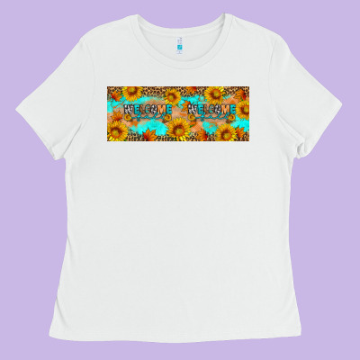 Welcome Fall Ladies Tee Designed By Artiststas