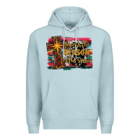 Blue Mist jesus i̇s the reason for the season christmas Premium Hoodie - RanaPortraitStore