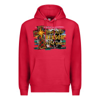 Cardinal jesus i̇s the reason for the season christmas Premium Hoodie - RanaPortraitStore