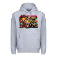 Heather Grey jesus i̇s the reason for the season christmas Premium Hoodie - RanaPortraitStore