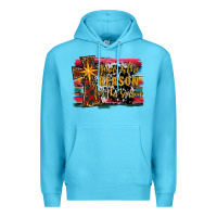 Ocean Blue jesus i̇s the reason for the season christmas Premium Hoodie - RanaPortraitStore