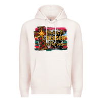 Pale Pink jesus i̇s the reason for the season christmas Premium Hoodie - RanaPortraitStore