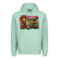 Seafoam jesus i̇s the reason for the season christmas Premium Hoodie - RanaPortraitStore