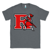 Charcoal Heather scarlet knights 2 (rutgers) Classic Tee - DesigneFamous