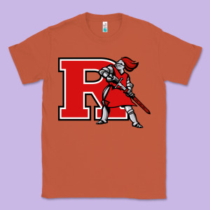 Scarlet Knights 2 (rutgers) Classic Tee Designed By Designefamous