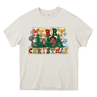 Cream merry christmas Heavy Core Tee - FaDigitalArtStudio