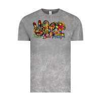 Cloud Rock peace love autism Vintage Tee - RacoonDesign