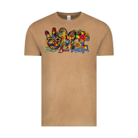 Vintage Camel peace love autism Vintage Tee - RacoonDesign