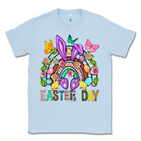 Dusty Blue Easter Day Classic Tee - BundleAndBundleShop