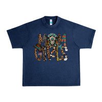 Navy mom of girls Urban Heavy Tee - RacoonDesign