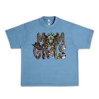Pebble Blue mom of girls Urban Heavy Tee - RacoonDesign