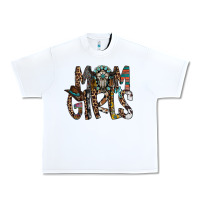 White mom of girls Urban Heavy Tee - RacoonDesign