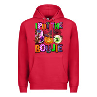 Cardinal Hallowen Boo Premium Hoodie - AdoDesignShop