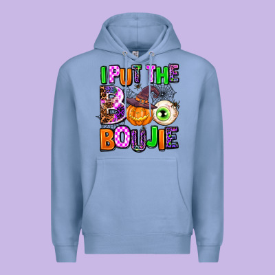 Hallowen Boo Premium Hoodie Designed By Adodesignshop