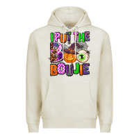 Oatmeal Heather Hallowen Boo Premium Hoodie - AdoDesignShop