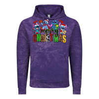 Cloud Purple merry christmas stitch Vintage Hoodie - AdoDesignShop