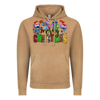 Vintage Camel merry christmas stitch Vintage Hoodie - AdoDesignShop