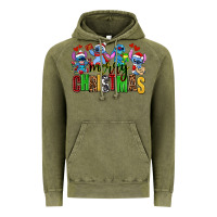 Vintage Olive merry christmas stitch Vintage Hoodie - AdoDesignShop