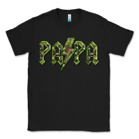 Black papa  lightning camouflage Classic Tee - BarkalooDesign