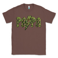 Chestnut papa  lightning camouflage Classic Tee - BarkalooDesign