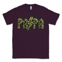 Plum papa  lightning camouflage Classic Tee - BarkalooDesign